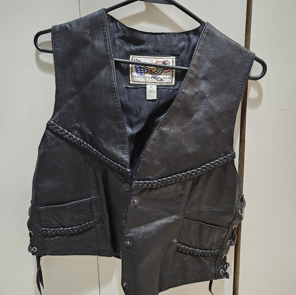Brand new Harley Davidson motorcycle vest for woman. Size large